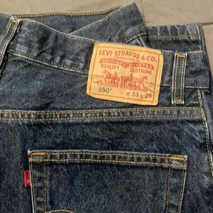 Levi’s 550 jeans 33x29
